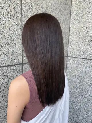 セミロング カラー 神戸ボブ✂️ ioe三宮/田 伸佳のヘアスタイル