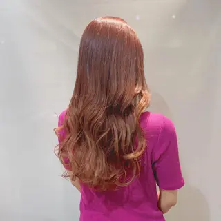 ロング カラー ヘアアレンジ 柔らか垢抜けｶﾗｰと ｶｯﾄ🫧ASUKAのヘアスタイル