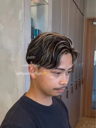 ショート カラー パーマ しずく🤍🧸 / fifthパーマのヘアスタイル