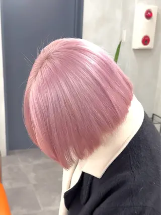 ミディアム カラー ブリーチ　ハイトーン 特化🌈フジタハルキのヘアスタイル