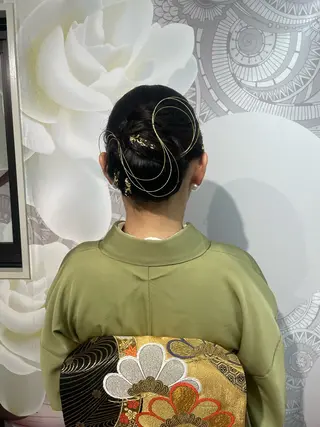 ヘアアレンジ 佐野 優美子のヘアスタイル