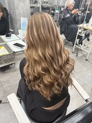 ロング ギャル⚜️巻き髪 ⚜️ちづるのヘアスタイル