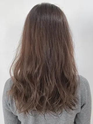セミロング カラー ヘアアレンジ IVY villa Suzu.のヘアスタイル