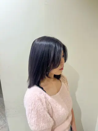 ミディアム 山口 陸のヘアスタイル