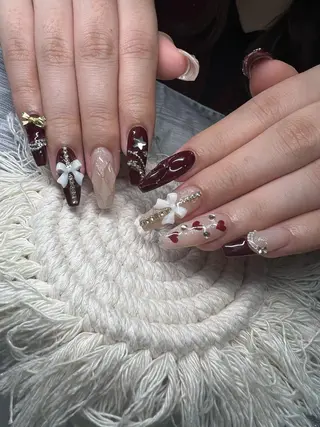 ネイル Lee Nails チップ長さだし専門店のネイルデザイン