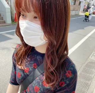 ミディアム カラー 西山梨々【5/1〜 復帰致します🌼】のヘアスタイル