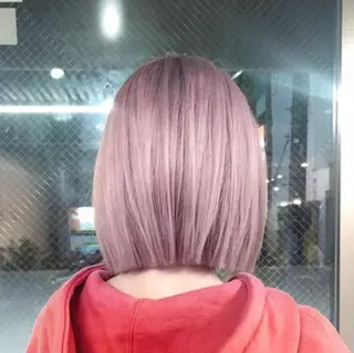 ミディアム カラー 韓国風 白髪ぼかし NAOTOのヘアスタイル