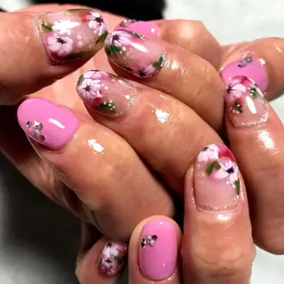 ネイル GéRanium Harukaのネイルデザイン