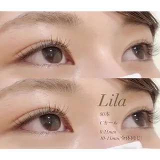 マツエク・マツパ Lila 彦根店のマツエク・マツパデザイン