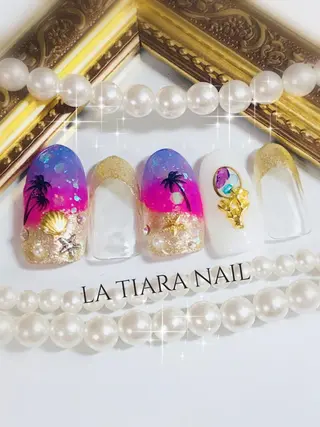 ネイル Blue bird  nailのネイルデザイン