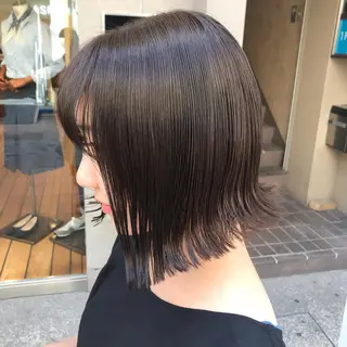 ミディアム 店長【似合わせヘア】 前杉健太のヘアスタイル