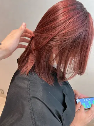 ミディアム 高橋 龍哉のヘアスタイル