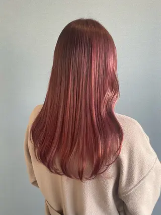 ロング カラー kitin 吉祥寺 山岸花のヘアスタイル