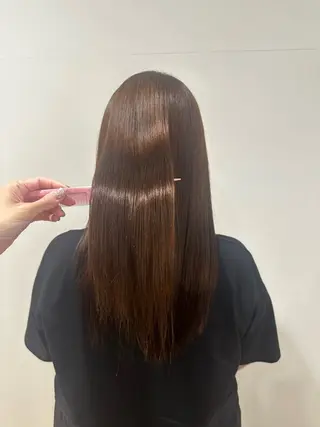ロング 和田 楓のヘアスタイル