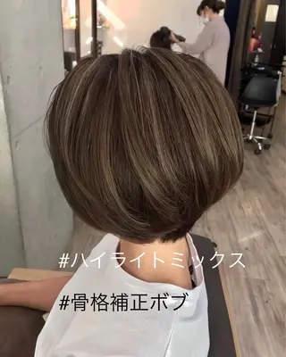 ショート カラー 村上 貴徳のヘアスタイル
