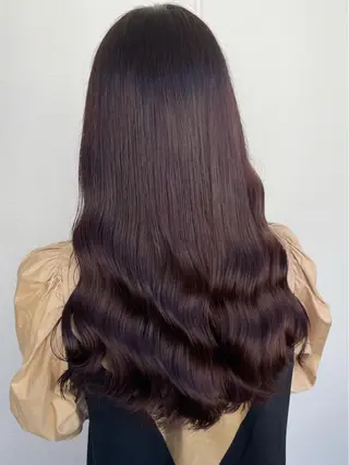 ロング カラー ブリーチなし Wカラー🩷星野翔太のヘアスタイル