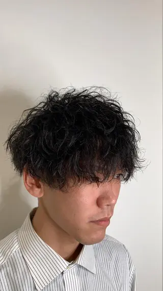 ショート パーマ メンズ 🔥Mackey🔥 メンズ特化型美容師のヘアスタイル