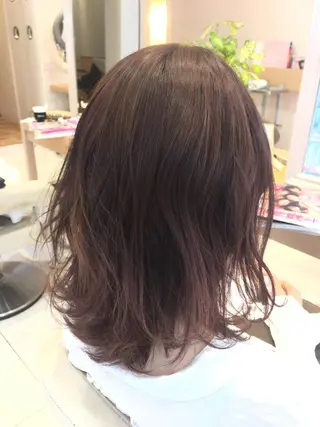 ミディアム カラー 小田原NO1 美容師 飯田飛翔のヘアスタイル