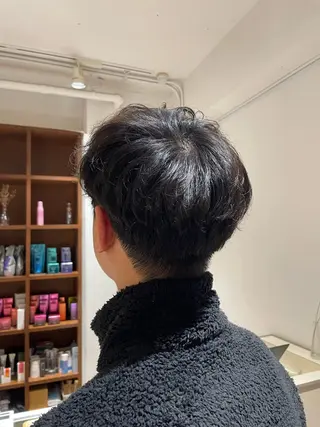 パーマ メンズ 井上 ほのかのヘアスタイル