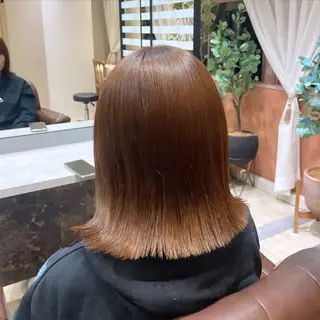 ミディアム 🧸顔周りカット /透明感🎀のヘアスタイル