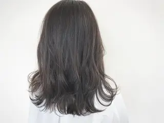 ミディアム カラー 髪質改善サロン 心斎橋ARCHEのヘアスタイル