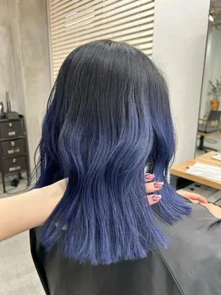 セミロング カラー ヘアアレンジ 韓国/ハイトーン/ ボブ🎀MIKU🎀のヘアスタイル
