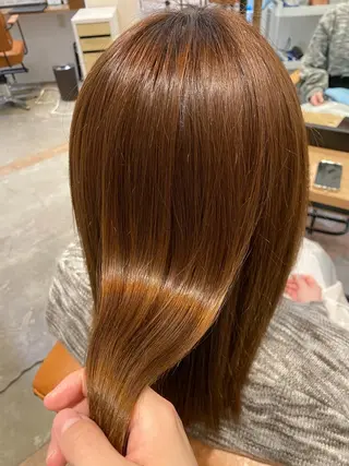 カラー 髪質改善 /市村 優音のヘアスタイル