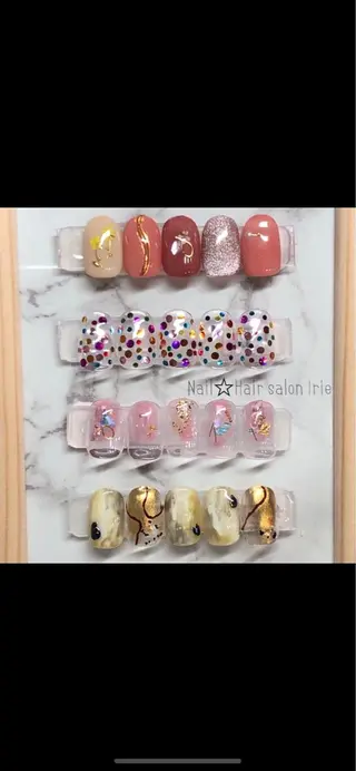 ネイル Hair salon Irie所属・與儀 知佳のネイルデザイン