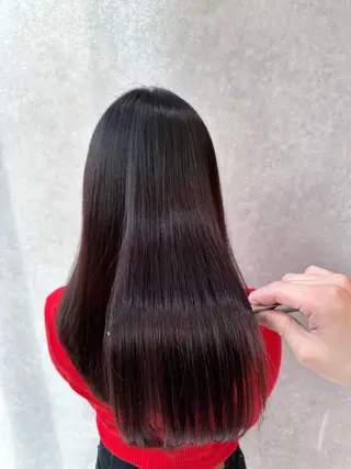 ロング カラー 【𝐀𝐬𝐡大森】 石崎竜祐のヘアスタイル