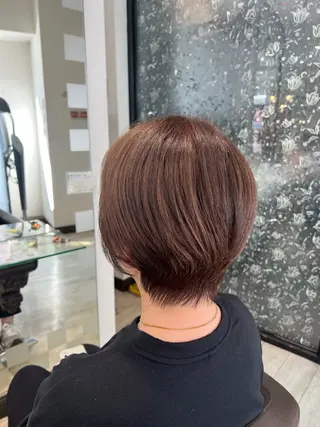 ショート カラー kataoka ryotaのヘアスタイル