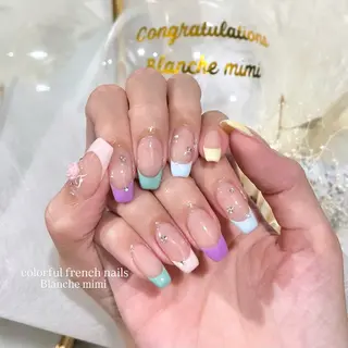 ネイル Blanche mimi.u_aのネイルデザイン