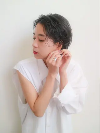 ショート 池田 寿子のヘアスタイル
