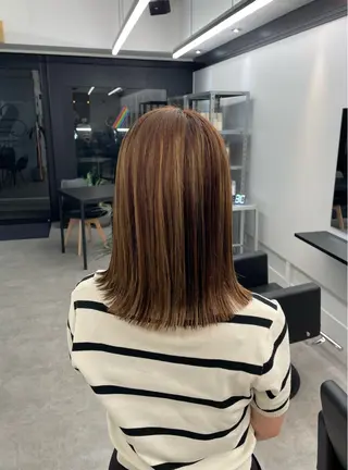 ミディアム 川上拓真 ✂︎学芸大学のヘアスタイル