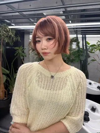 ショート フジイ トワのヘアスタイル