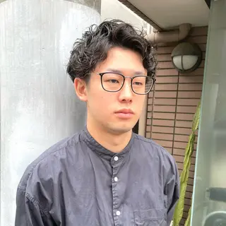 パーマ メンズ 🔥メンズショート 職人🔥大澤龍也のヘアスタイル