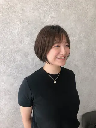 ショート 飛田 由貴のヘアスタイル