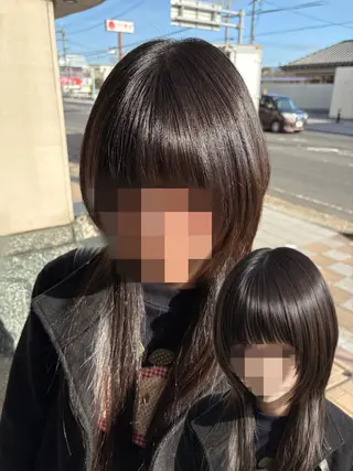 ロング 西澤 綺羅のヘアスタイル