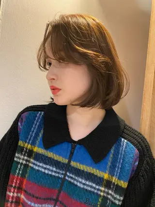 ショート カラー Pia ツボイ ケイタのヘアスタイル
