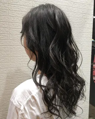 ミディアム カラー 髪質改善美容師 中村　一のヘアスタイル