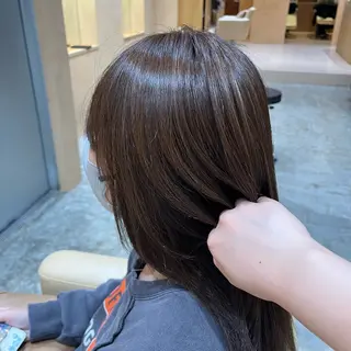 ミディアム カラー hair　make ONE009 平塚所属・レイヤー/ショート/ しだあつきのヘアスタイル