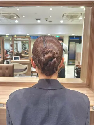 ロング ヘアアレンジ ヘアセット/メンズ パーマChihoのヘアスタイル