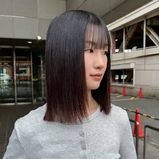 ミディアム レイヤー /艶髪美髪 /マナミのヘアスタイル