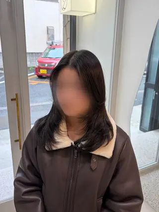セミロング Zina北千住／ はるか🍄のヘアスタイル