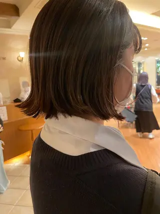 ショート ボブ ホノカのヘアスタイル