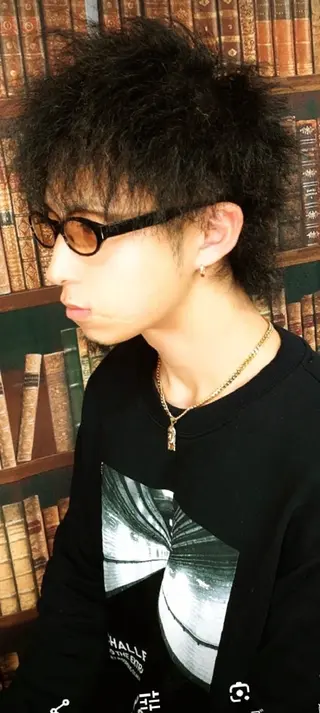 ミディアム 【西八王子】Siq  ●FM●オーナーのヘアスタイル