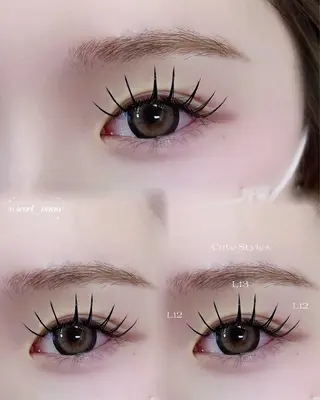 マツエク・マツパ 𝐍𝐀𝐍𝐀 ⟡.·のマツエク・マツパデザイン