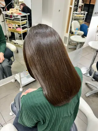 ロング カラー in'dex hair錦糸町店所属・透明感カラー ヨネヤマツムギのヘアスタイル