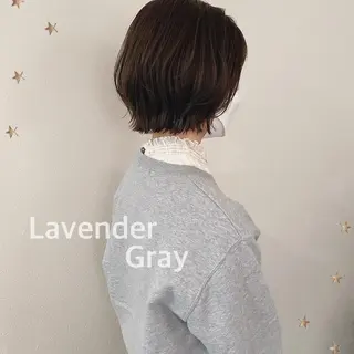 ショート カラー 市川 千夏のヘアスタイル