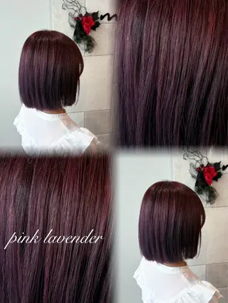 ショート カラー 艶カラー 💙KARIN🪼のヘアスタイル