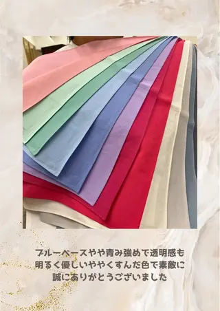 パーソナルカラー診断 自由が丘💐ブルームのその他イメージ